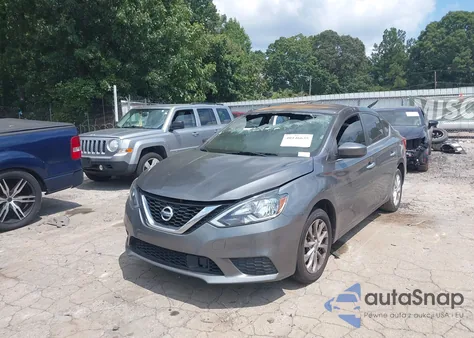 2019 Nissan Sentra Sv из США, поврежденный, VIN 3N1AB7AP1KL626247